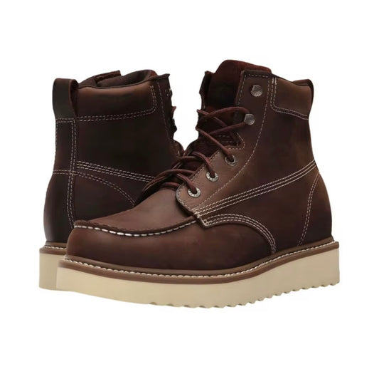 Laramie steel toe lace-up boot